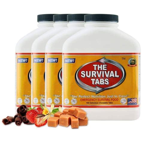 Survival Tabs Mixed Flavor Variety Pack 720 Food Tablets Ships Within 5 9 Weeks