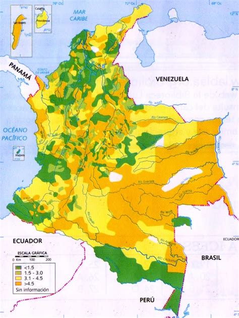 Mapa De Colombia Cobertura Vegetal World Map Maps Conservation