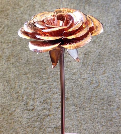 Copper Rose Copper Rose Metal Roses Copper