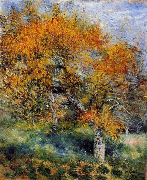 The Pear Tree C1880 1889 Pierre Auguste Renoir