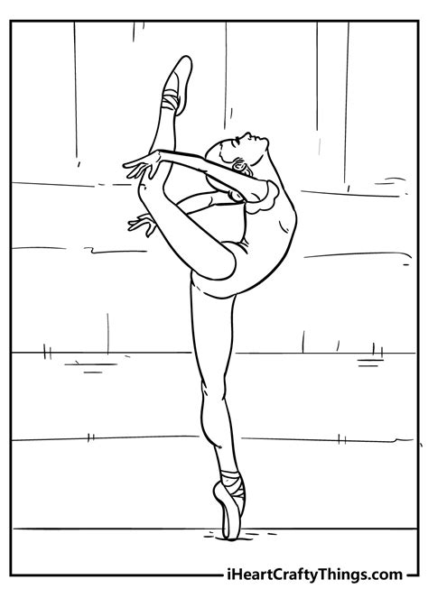 Free Printable Ballerina Coloring Pages