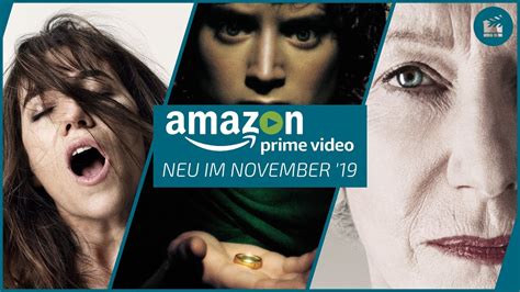 Neu Auf Amazon Prime Video Im November 2019 Die Besten Filme Und Serien Youtube