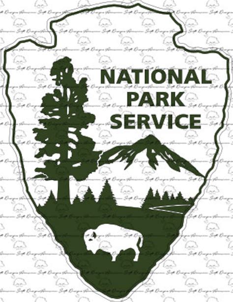 National Park Service Svg Digital Files Svg Ai Png Etsy