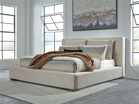 Millennium Langford 597337609 3 Piece Queen Upholstered Bed Sam Levitz Furniture Upholstered