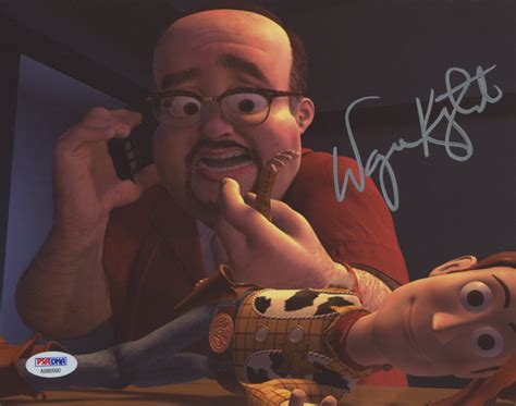 Wayne Knight Signed Toy Story 2 8x10 Photo Psa Coa Pristine Auction