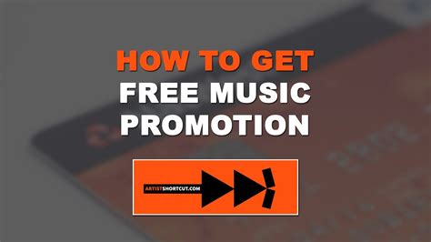 It's so important to have one platform where you control your music and in this case, it's your couldn't do this free music promotion sites list without youtube, right?! How To Get Free Music Promotion - YouTube