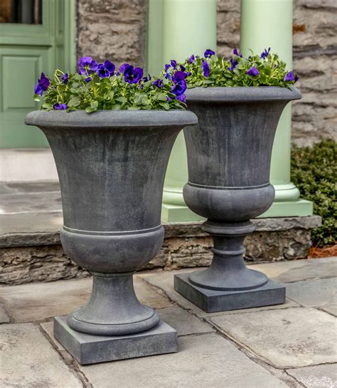 Campania Soane Urn Urn Planters Outdoor Urns Stone Plant