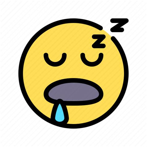 Sleep Asleep Dream Drool Emoji Emoticon Sleepinesssleep Icon