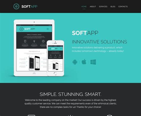 Software Web Template
