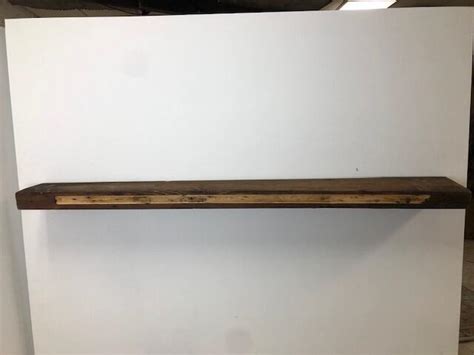 66 Skip Planed Reclaimed Barn Wood Fireplace Mantel Shelf 3x8