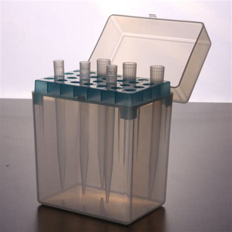 Rectangular 28 Positions Laboratory 5ml Pipette Pipettor Tip Holder Box