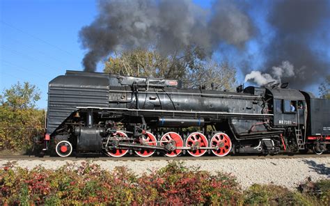 Train Railway Steam Locomotive Wallpapers Hd Desktop