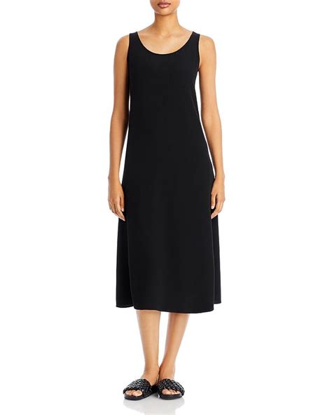 Eileen Fisher Scoop Neck Tank Dress Bloomingdales