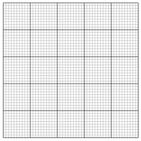 Free Printable A4 Graph Paper Template In PDF