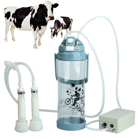 3L Electric Cow Sheep Goat Milking Machine Cattle Sheep Double Head