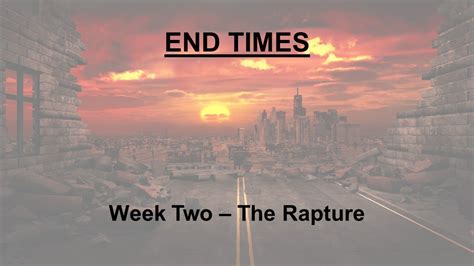 End Times The Rapture Youtube
