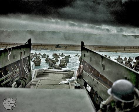 Just before midnight on june 5, american and british. Into the Jaws of Death. June 6 1944, D-Day colorized.