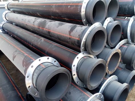 Hdpe Pipe With Flange For Gas Or Water Supply China Hdpe Pipe And