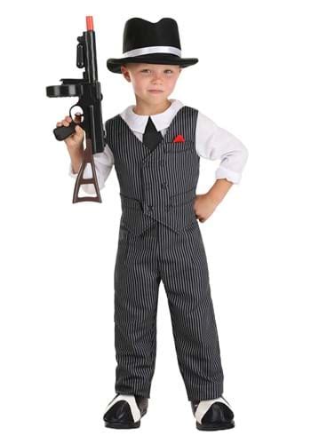 Gangster Costumes Adult Kids 1920s Halloween Gangster Costume