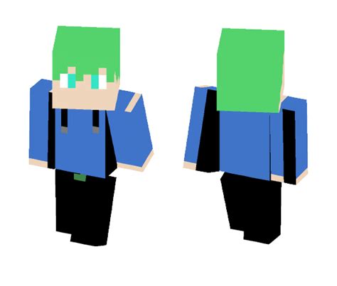 Install Green Hair Male Skin For Free Superminecraftskins