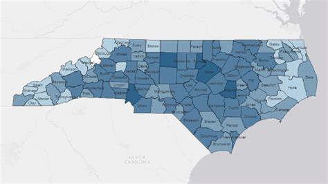 Daily Covid 19 Case Counts For Eastern North Carolina Counties