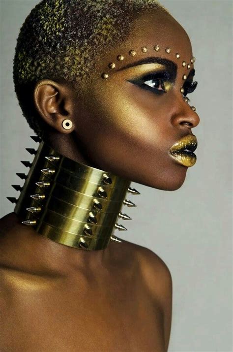 Pin By Horacia Derrick On Extreme Make Up African Makeup African