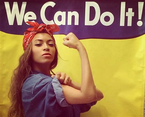 Beyoncé Poses As Rosie The Riveter The Wartime Poster Girl Who Became