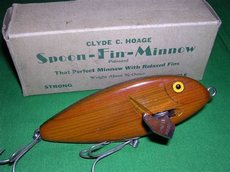 Clyde Hoage Spoon Fin Minnow The Milky Eyed Clyde Hoage Spoon Fin