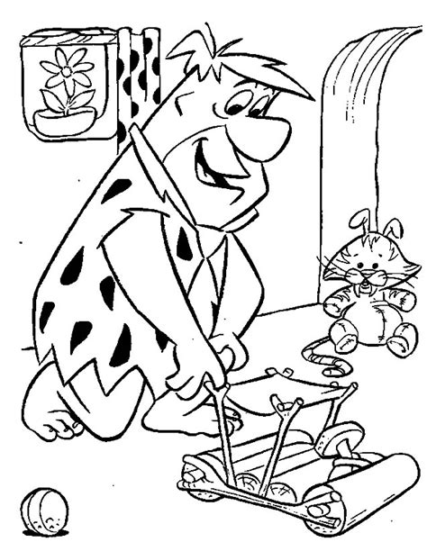 Dibujos De Flintstones 29569 Dibujos Animados Para Colorear