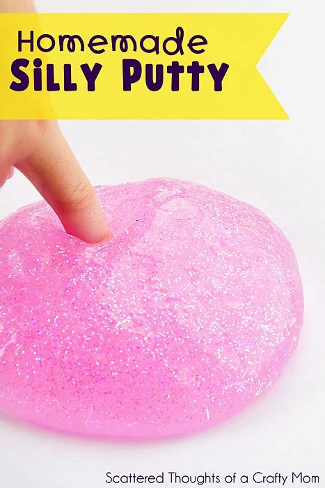 How To Make Homemade Silly Putty Skinny Moms