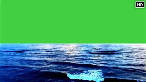 Water Green Screen Effect Chroma Key Ocean Effect No Copyright Hd