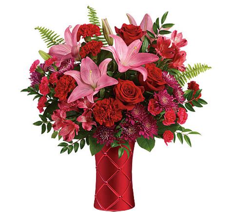 Canada Flowersca Telefloras Satin Kisses Bouquet Va68ta