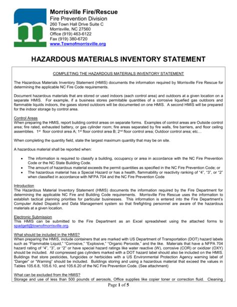 Hazardous Material Inventory Spreadsheet Google Spreadshee Hazardous