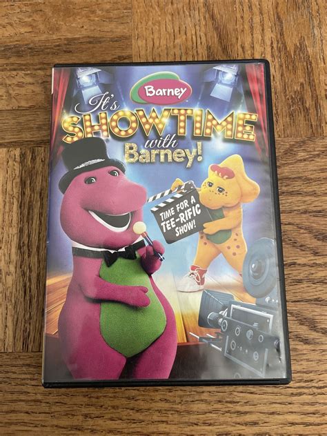 Barney Its Showtime With Barney Dvd 25192294433 Ebay
