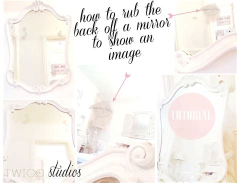 how to age a mirror
