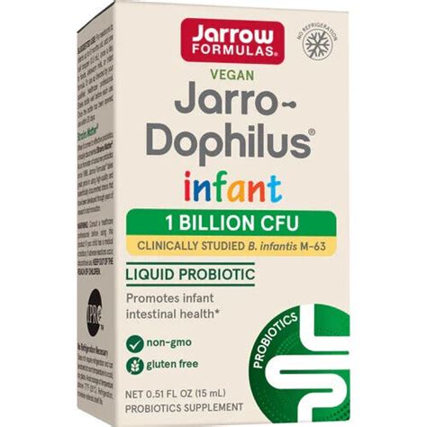 Jarro Dophilus Infant Probiotic Drops Ml Jarrow Formul Bebe Tei