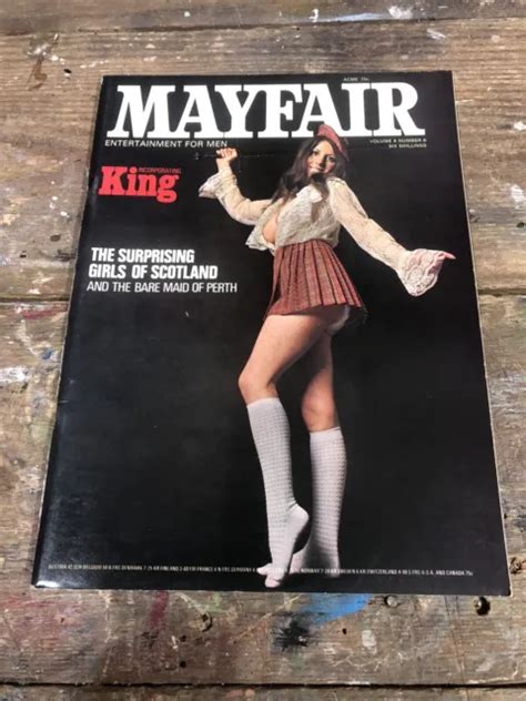 Vintage Mayfair Magazine Vol No Picclick