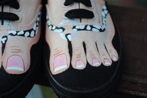 For Sale Size 6 Bare Feet Shoes With French Manicure For Sale