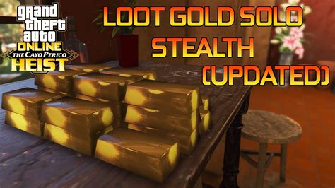 Cayo Perico Updated How To Loot Gold Solo In Stealth Approach Gta