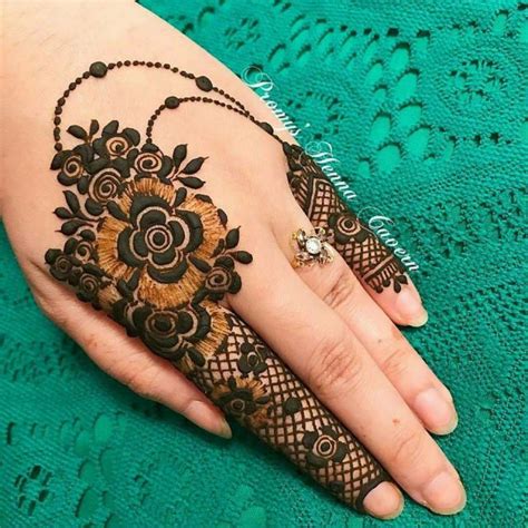 Best Hand Back Side Mehndi Design Fashion Beauty Mehndi Jewellery