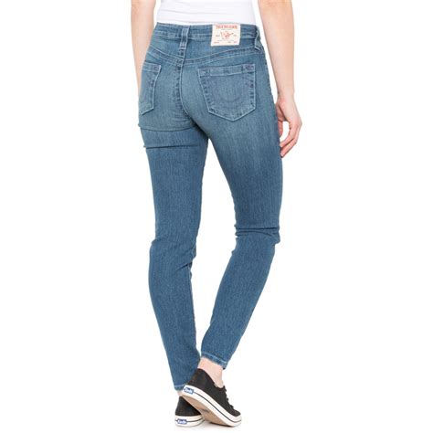 True Religion Halle Super Skinny Jeans Mid Rise Save 65