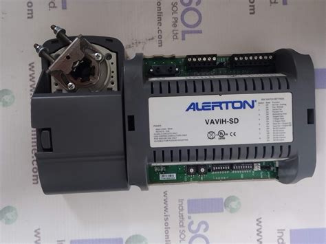Alerton Vavih Sd Vav Controller With Actuator Bacnet 50027209 001 Rev