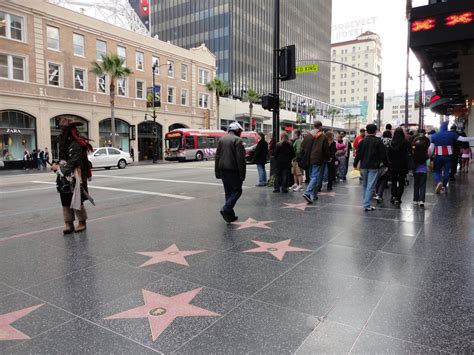 Lugares Divertidos En La El Paseo De Las Estrellas Hollywood