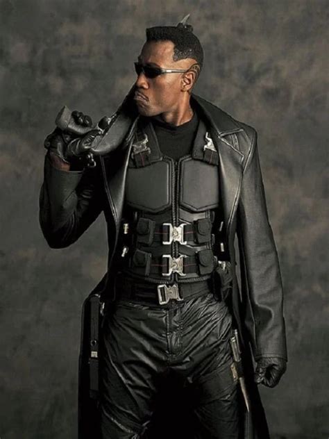 Blade Wesley Snipes Trench Coat