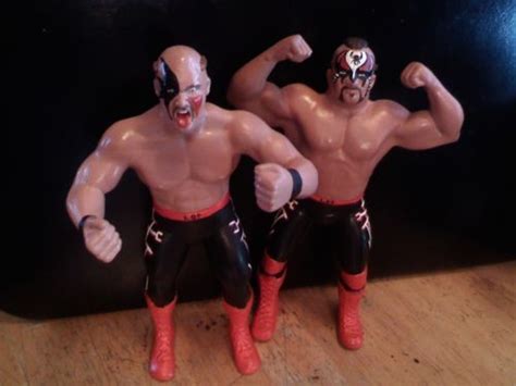 Bigdaddymunroe S Custom Made 80 S LJN WWF LOD Road Warriors Wrestling