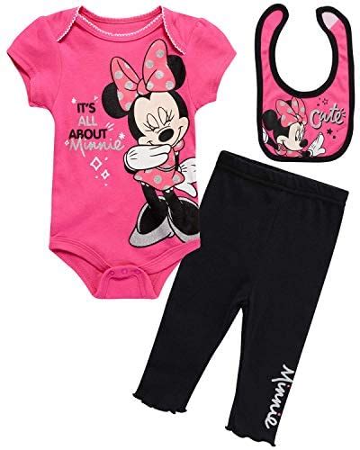 Wholesale Disney Baby Girls 3 Piece Layette Set Minnie Mouse Winnie