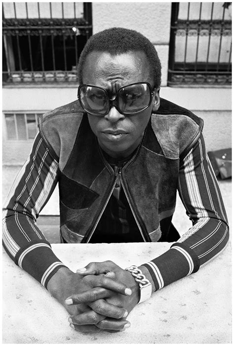 Miles Davis In New York City Ca 1969 2140x3164 Photo Credit Don