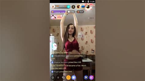 Bigo Live Live Dance With Beautiful Russian Girl Youtube