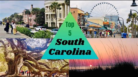 Top 5 Attractions In South Carolina Usa Youtube
