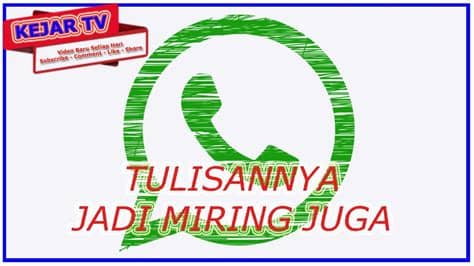Sehingga kita perlu melakukan sebuah cara khusus untuk. Cara Buat Status WhatsApp DiCoret,Tebal, Mereng Tanpa ...